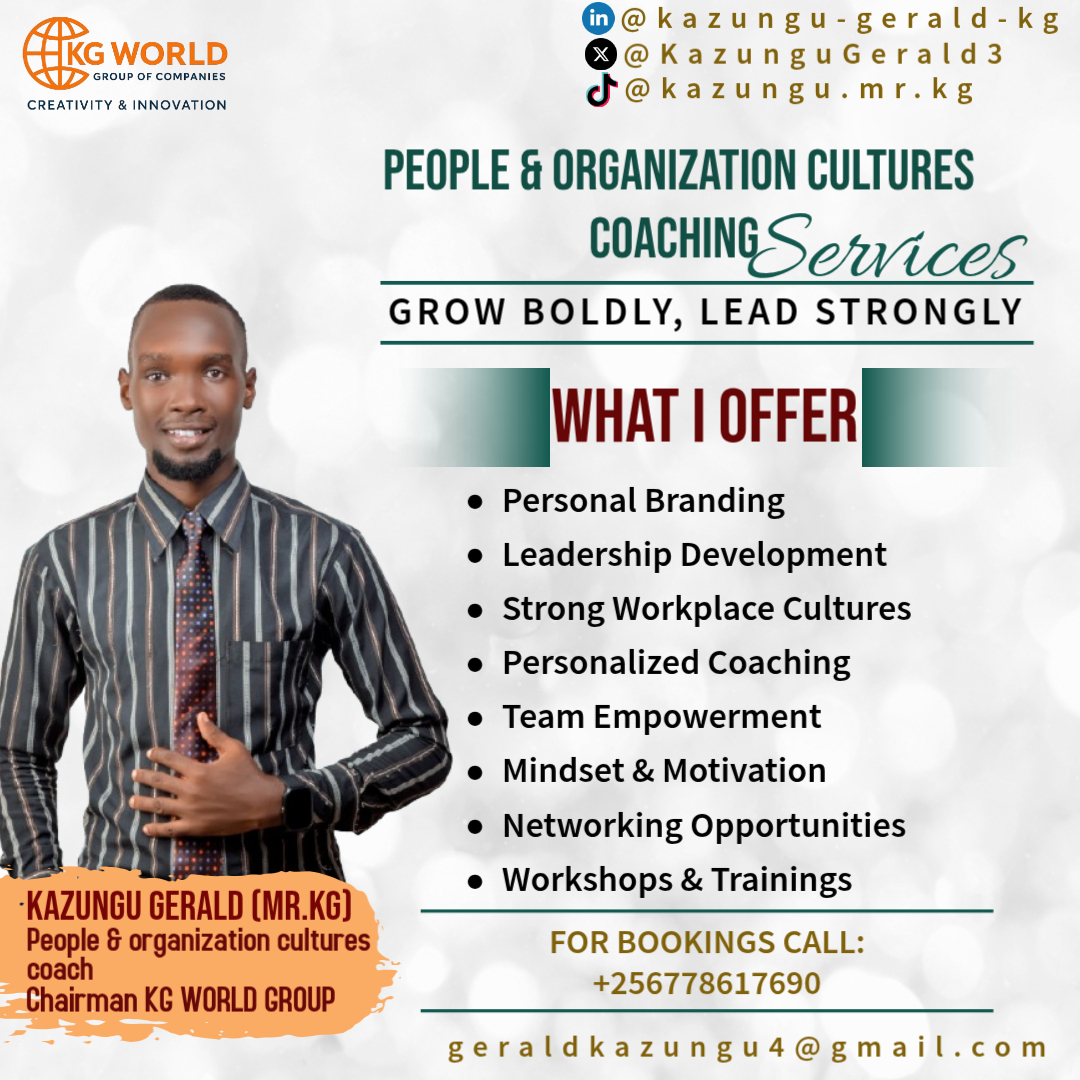 KG PEOPLE & ORGANIZATIONAL CULTURE COACH 
